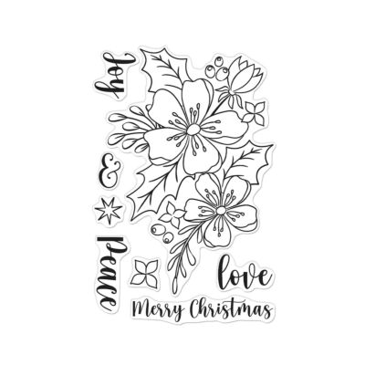 HA Christmas Rose Stamp