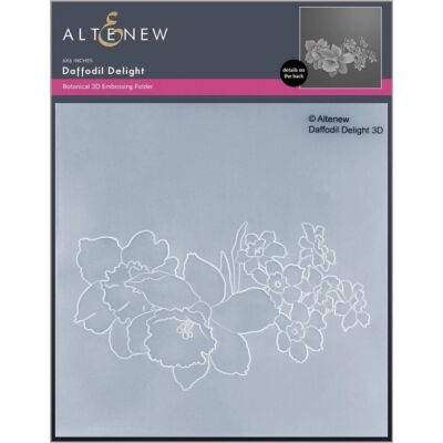 ALT Daffodil Delight 3D Embossing Folder 