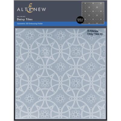 ALT Daisy Tiles 3D Embossing Folder 