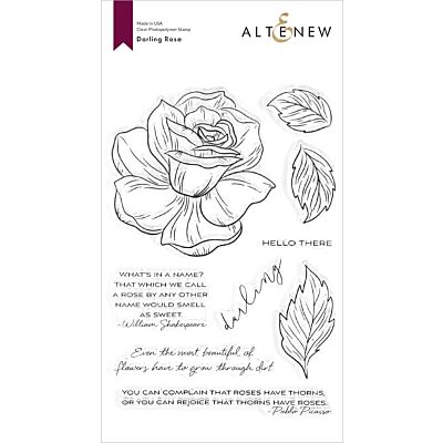 Darling Rose Stamp