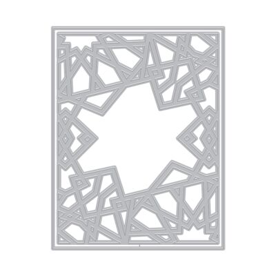 Geometric Sun Cover Plate Die