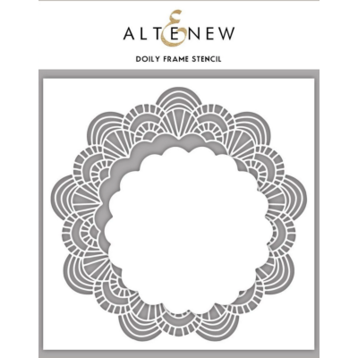 Doily Frame Stencil