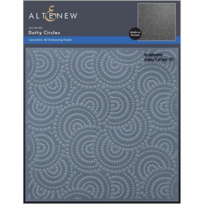 Dotty Circles 3D Embossing Folder