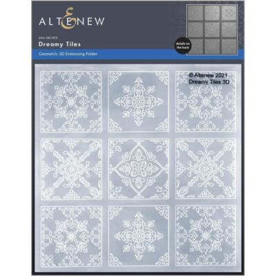 Dreamy Tiles 3D Embossing Folder