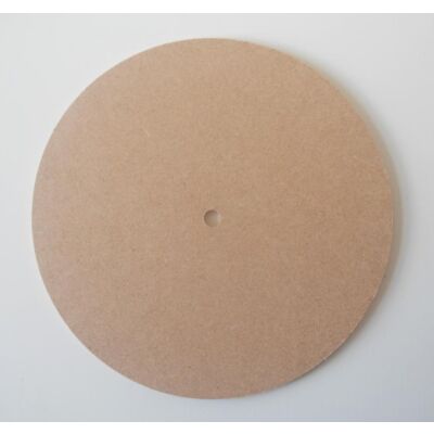 MDF clock base (6.5" diameter)