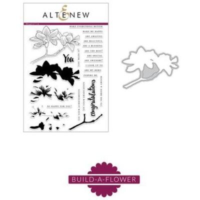 Build-A-Flower Magnolia Stamp and Die Bundle