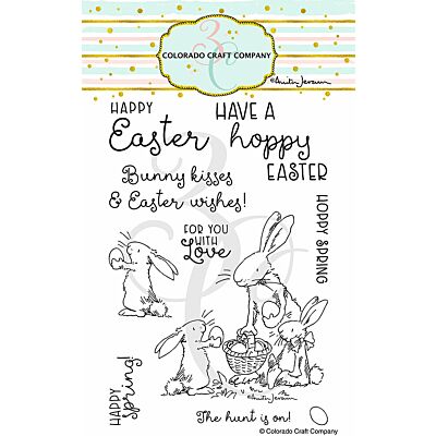 Anita Jeram Happy Easter Stamp