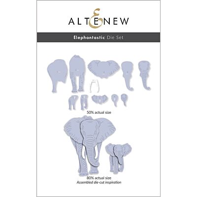 Altenew Elephantastic Die for cardmaking and paper crafts.  UK Stockist, Seven Hills Crafts