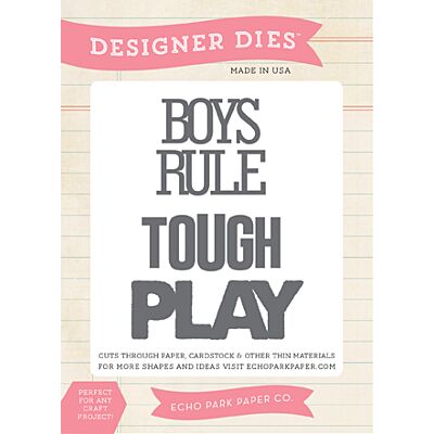 Boys Rule World Die Set Image 1