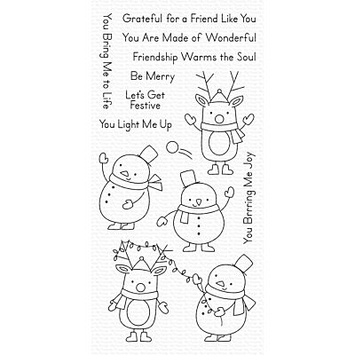 MFT Festive Friends Stamp