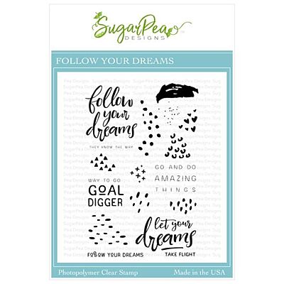 Follow Your Dreams Stamp