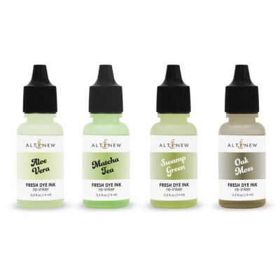 Altenew Wood Warbler Fresh Dye Ink Sets for cardmaking and paper crafts.  UK Stockist, Seven Hills Crafts