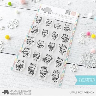 Little Fox Agenda Stamp