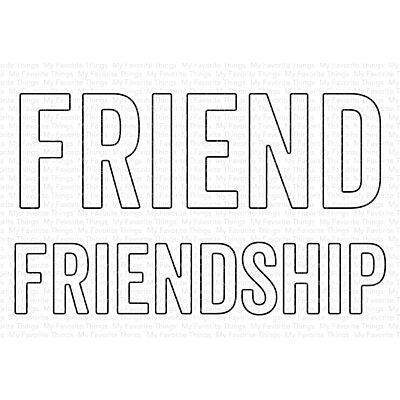 Friend & Friendship Die