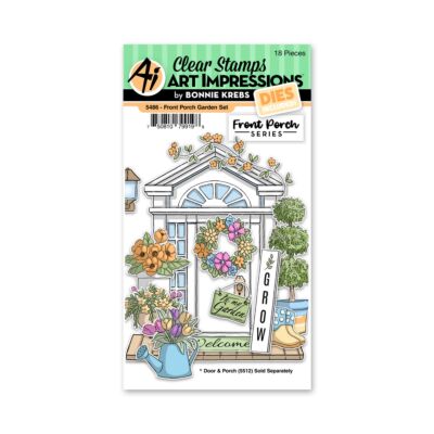 Front Porch Garden Stamp and Die Set