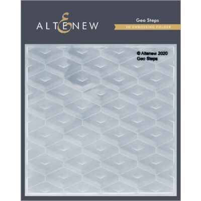 Geo Steps Embossing Folder