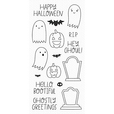 Ghostly Greetings Stamp