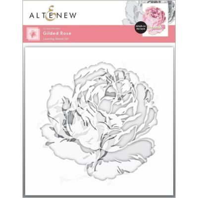 Gilded Rose Layering Stencil (3 in 1)