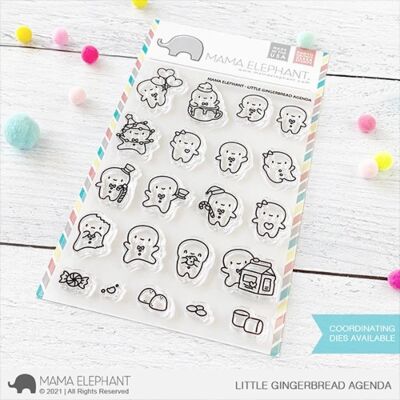 ME Little Agenda Gingerbread Stamp