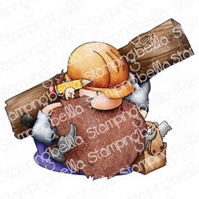 Gnome Carpenter Stamp