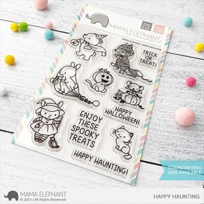 ME Happy Haunting Stamp