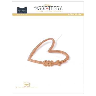 Greetery Heart Arrow Hot Foil