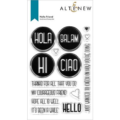 ALT Hello Friend Stamp