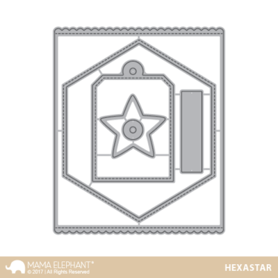 Framed Tags Hexastar