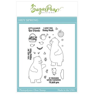 Hey Spring Stamp