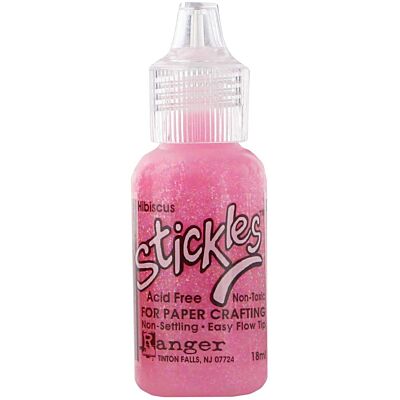 Stickles Glitter Glue - Hibiscus