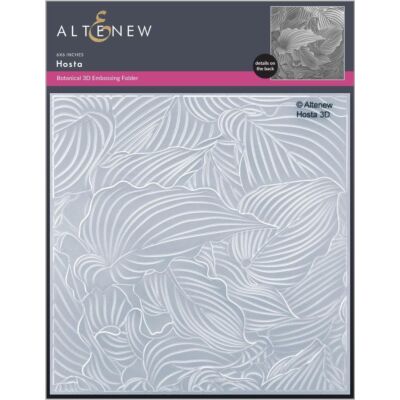 Hosta 3D Embossing Folder