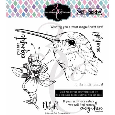 Big & Bold Hummingbird Delight Stamp