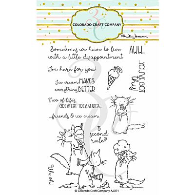 Anita Jeram Ice Cream Day Stamp