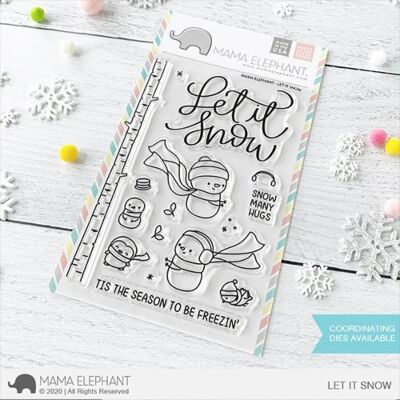 ME Let It Snow Stamp