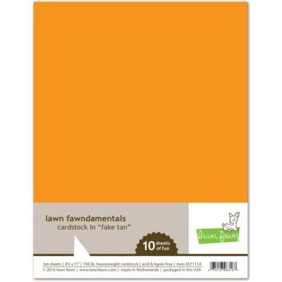 Fake Tan Cardstock