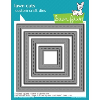 LF Stitched Square Frames Lawn Cuts