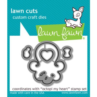 Octopi My Heart Lawn Cuts