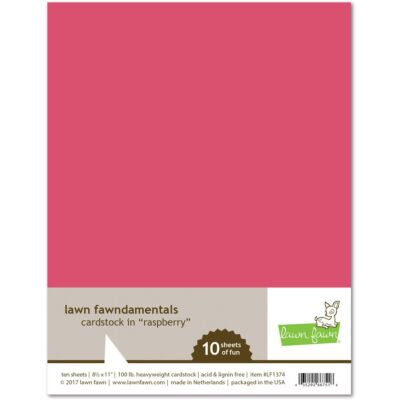 Raspberry Cardstock