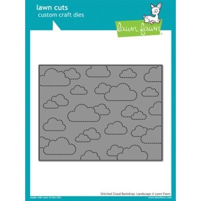 Stitched Cloud Backdrop Landscape Die