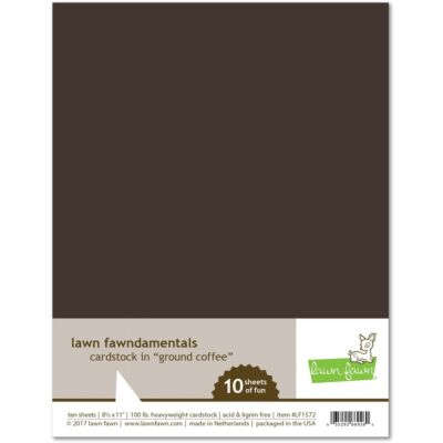 Ground Coffee Cardstock