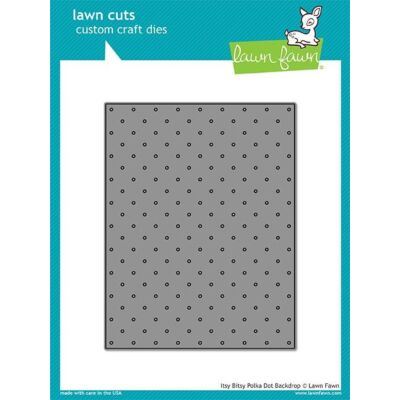 Itsy Bitsy Polka Dot Backdrop Dies