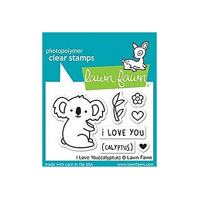 I Love You(calyptus) Stamp