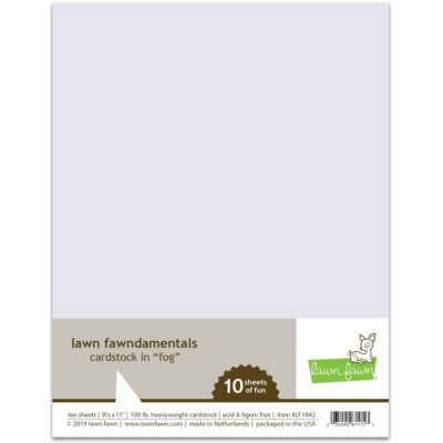 Fog Cardstock