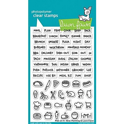 Plan On It: Meal Planning Stamp