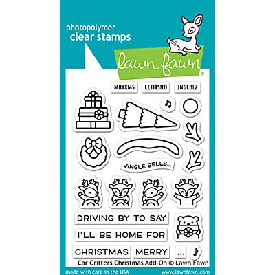 Car Critters Christmas Add-On Stamp