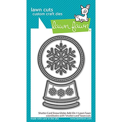 Shutter Card Snow Globe Add-On Die