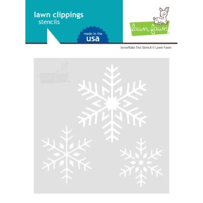 Snowflake Trio Stencils