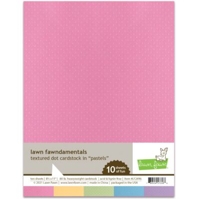 Textured Dot Cardstock - Pastels