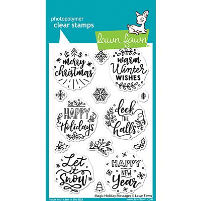 Magic Holiday Messages Stamp