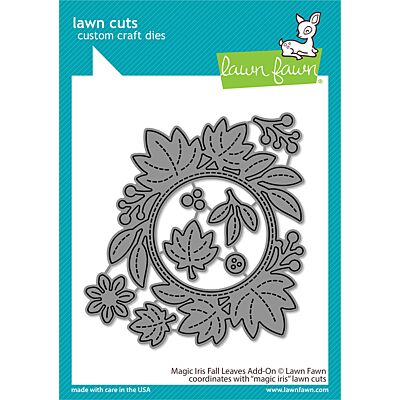 Magic Iris Fall Leaves Add-On Die